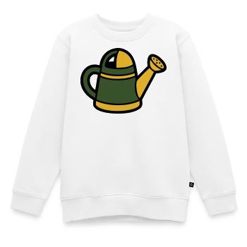Gießkanne Grow Gartenarbeit Gärtnerin Pflanzen - Kinder Premium Organic Sweatshirt - Weiß - Vorne - AI Model Kid Male (0cm)