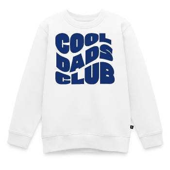 Cool dads club - Sweat Premium enfant bio - blanc - Devant - AI Model Kid Male (0cm)