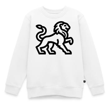 Chimäre - Kinder Premium Organic Sweatshirt - Weiß - Vorne - AI Model Kid Male (0cm)