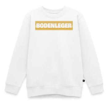 Vocation de poseur de sol - Sweat Premium enfant bio - blanc - Devant - AI Model Kid Male (0cm)