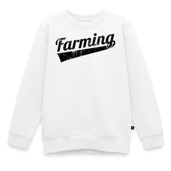 Landwirtschaft - Kinder Premium Organic Sweatshirt - Weiß - Vorne - AI Model Kid Male (0cm)