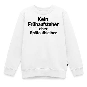 Kein Heilaufsteller Spät Helden - Kinder Premium Organic Sweatshirt - Weiß - Vorne - AI Model Kid Male (0cm)