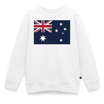 Montrez vos couleurs - Australie - Sweat Premium enfant bio - blanc - Devant - AI Model Kid Male (0cm)