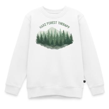 Harz Forest Therapy | Vintage Nature - Kinder Premium Organic Sweatshirt - Weiß - Vorne - AI Model Kid Male (0cm)