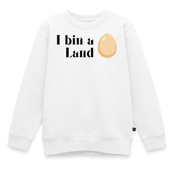 Ich bin ein Landei - Kinder Premium Organic Sweatshirt - Weiß - Vorne - AI Model Kid Male (0cm)