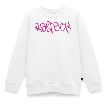 Rostock Graffiti Style T-Shirt - Kinder Premium Organic Sweatshirt - Weiß - Vorne - AI Model Kid Male (0cm)