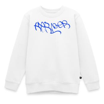 Karlder - Sweat Premium enfant bio - blanc - Devant - AI Model Kid Male (0cm)
