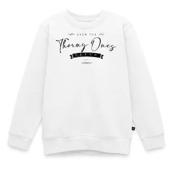 Épineux - Sweat Premium enfant bio - blanc - Devant - AI Model Kid Male (0cm)