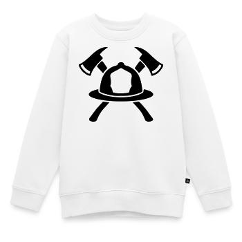 Cat Mom 2024 Grafik - Kinder Premium Organic Sweatshirt - Weiß - Vorne - AI Model Kid Male (0cm)