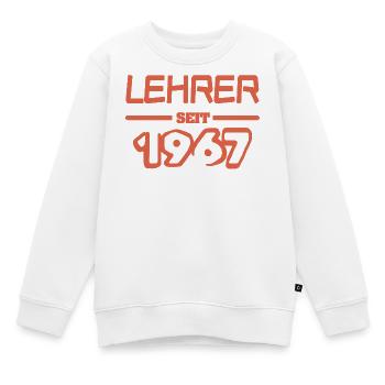 Lehrerin 1967 - Kinder Premium Organic Sweatshirt - Weiß - Vorne - AI Model Kid Male (0cm)