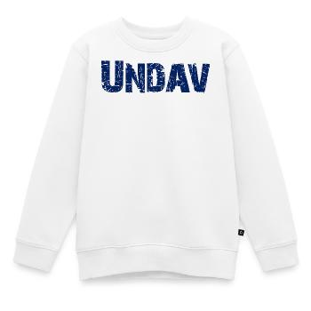 UNDAV German Soccer Star - Kinder Premium Organic Sweatshirt - Weiß - Vorne - AI Model Kid Male (0cm)