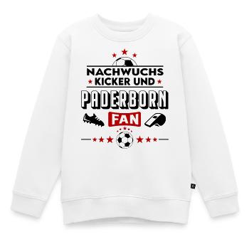Paderborn Fußball Nachwuchs Baby Kinder Spieler - Kinder Premium Organic Sweatshirt - Weiß - Vorne - AI Model Kid Male (0cm)