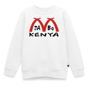 Kenia Afrika Mombasa Elfenbein - Kinder Premium Organic Sweatshirt - Weiß - Vorne - AI Model Kid Male (0cm)