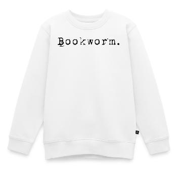 Rat de bibliothèque Livres Rat de bibliothèque - Sweat Premium enfant bio - blanc - Devant - AI Model Kid Male (0cm)