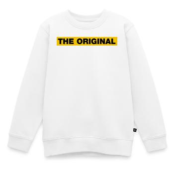 L’original - Sweat Premium enfant bio - blanc - Devant - AI Model Kid Male (0cm)
