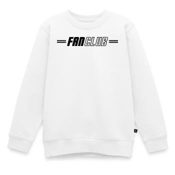 Fan Club Verein - Kinder Premium Organic Sweatshirt - Weiß - Vorne - AI Model Kid Male (0cm)