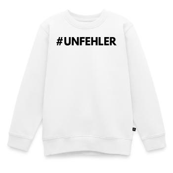 #Unfehler - Kinder Premium Organic Sweatshirt - Weiß - Vorne - AI Model Kid Male (0cm)
