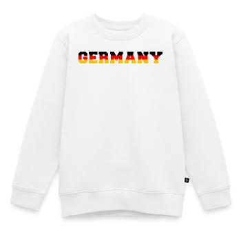 Deutschland T-Shirt Germany - Kinder Premium Organic Sweatshirt - Weiß - Vorne - AI Model Kid Male (0cm)