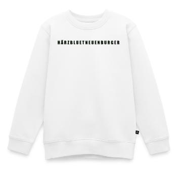 Härzbluetneuenburger Kanton Neuenburg - Kinder Premium Organic Sweatshirt - Weiß - Vorne - AI Model Kid Male (0cm)