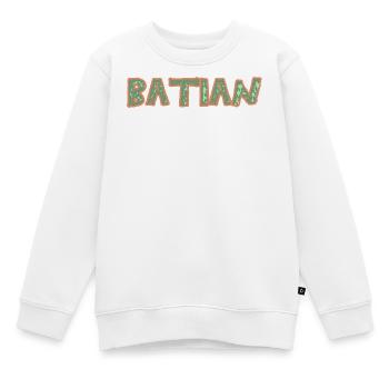 Batian als Trekking - Kinder Premium Organic Sweatshirt - Weiß - Vorne - AI Model Kid Male (0cm)