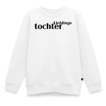 Fille préférée - Sweat Premium enfant bio - blanc - Devant - AI Model Kid Male (0cm)