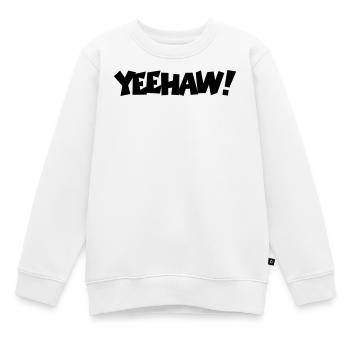 Ouais ! - Sweat Premium enfant bio - blanc - Devant - AI Model Kid Male (0cm)