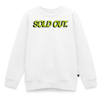 Sold Out - Kinder Premium Organic Sweatshirt - Weiß - Vorne - AI Model Kid Male (0cm)