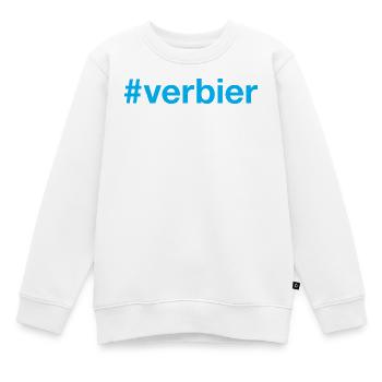 VERBIER Hashtag - Kinder Premium Organic Sweatshirt - Weiß - Vorne - AI Model Kid Male (0cm)