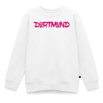 Dortmund - Ruhrpott - NRW - Zeche - Zollverein - Kinder Premium Organic Sweatshirt - Weiß - Vorne - AI Model Kid Male (0cm)