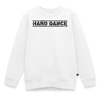 Hard Dance - Kinder Premium Organic Sweatshirt - Weiß - Vorne - AI Model Kid Male (0cm)