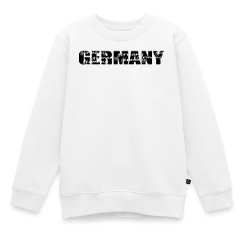 Allemagne - Sweat Premium enfant bio - blanc - Devant - AI Model Kid Male (0cm)