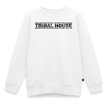 Tribal House - Kinder Premium Organic Sweatshirt - Weiß - Vorne - AI Model Kid Male (0cm)
