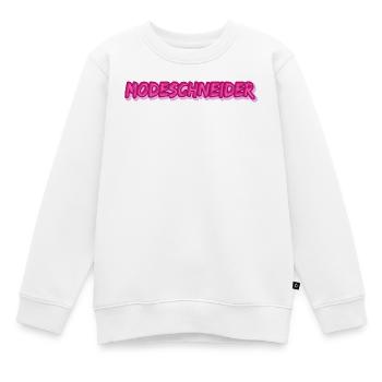 Emploi Tailleur de mode - Sweat Premium enfant bio - blanc - Devant - AI Model Kid Male (0cm)