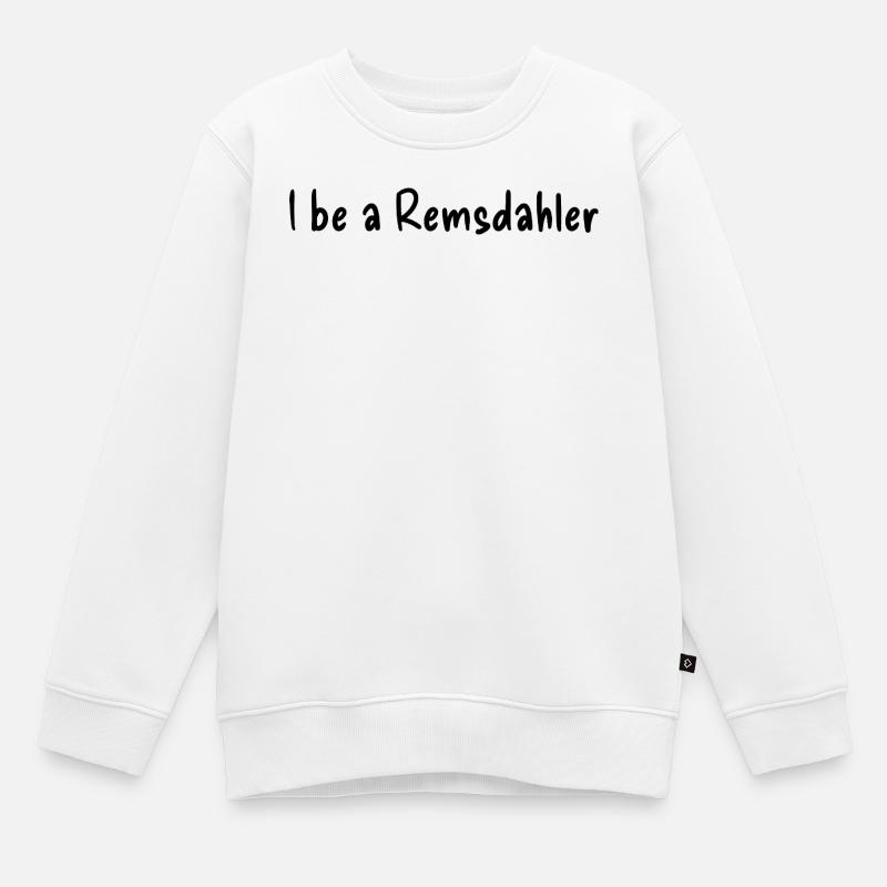 Remsdahler - Kinder Premium Organic Sweatshirt - Weiß