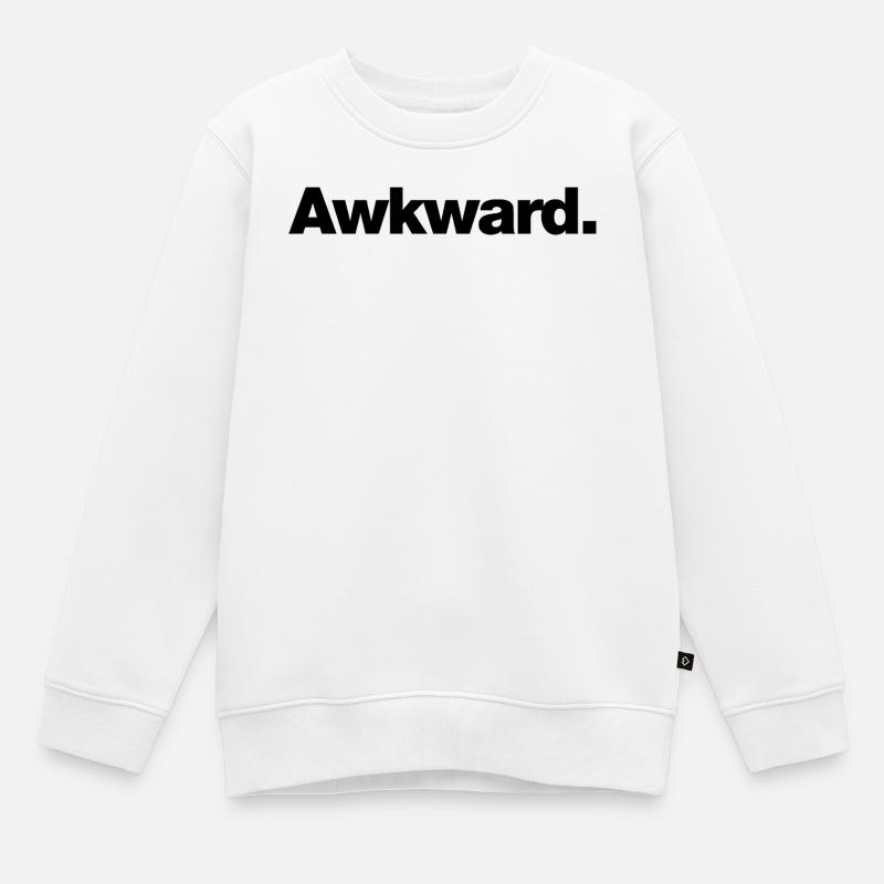 maladroit - Sweat Premium enfant bio - blanc