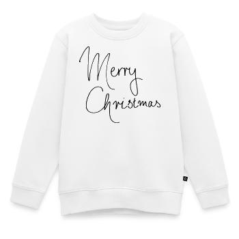 joyeux Noël - Sweat Premium enfant bio - blanc - Devant - AI Model Kid Male (0cm)