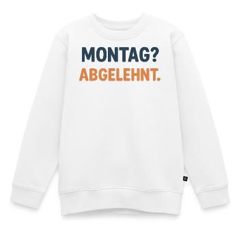T-shirt graphique du lundi rejeté - Sweat Premium enfant bio - blanc - Devant - AI Model Kid Male (0cm)