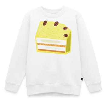 Torte Bäckerei Konditorei backen Bäcker - Kinder Premium Organic Sweatshirt - Weiß - Vorne - AI Model Kid Male (0cm)