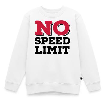 6061912 121780076 speed2 - Sweat Premium enfant bio - blanc - Devant - AI Model Kid Male (0cm)