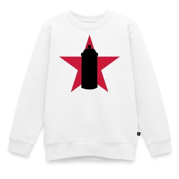 Graffiti / Tag / Writer / Street Art - Kinder Premium Organic Sweatshirt - Weiß - Vorne - AI Model Kid Male (0cm)
