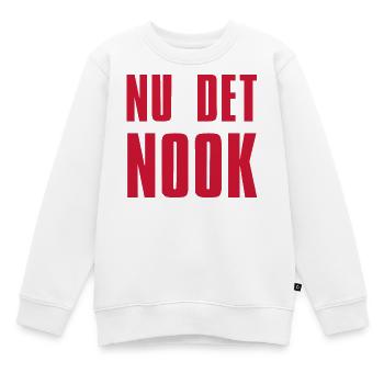 JETZT der Nook Anti USA - Kinder Premium Organic Sweatshirt - Weiß - Vorne - AI Model Kid Male (0cm)