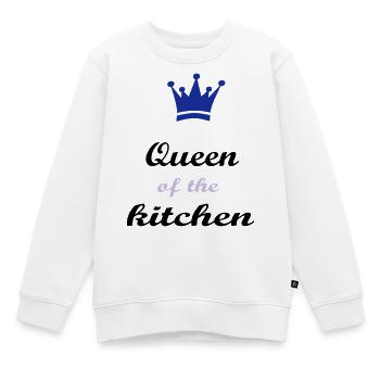 Cuire - Sweat Premium enfant bio - blanc - Devant - AI Model Kid Male (0cm)