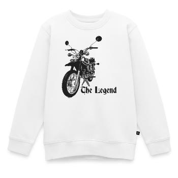 Simson - S51 - Enduro - La Légende - Sweat Premium enfant bio - blanc - Devant - AI Model Kid Male (0cm)