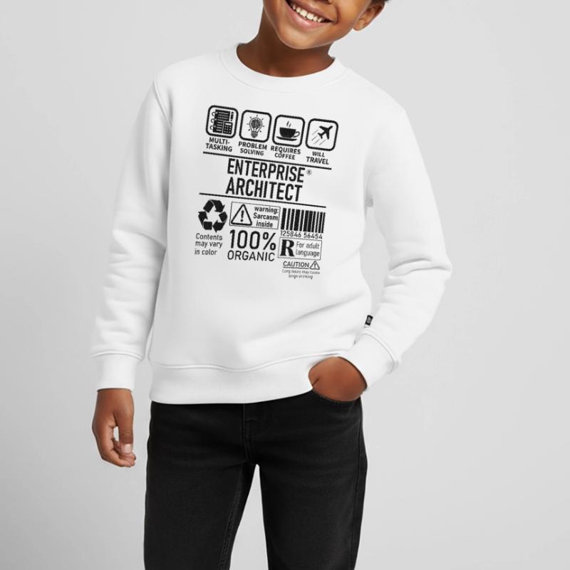 Enterprise Architect multi tasking problem solving Kinder Premium Organic Sweatshirt