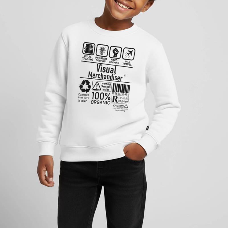Visual Merchandiser multi tasking problem solving Kinder Premium Organic Sweatshirt