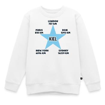 Kiel Vacances Côte Mer Baltique Port Kiel Home - Sweat Premium enfant bio - blanc - Devant - AI Model Kid Male (0cm)
