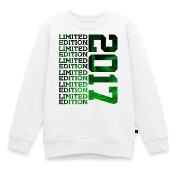 ÉDITION LIMITÉE 2017 9 ANS 9E ANNIVERSAIRE - Sweat Premium enfant bio - blanc - Devant - AI Model Kid Male (0cm)
