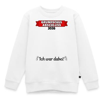 Primary School Graduation Primary School Graduation 2026 - Kids Premium Organic Sweatshirt - white - Front - AI Model Kid Male (0cm)