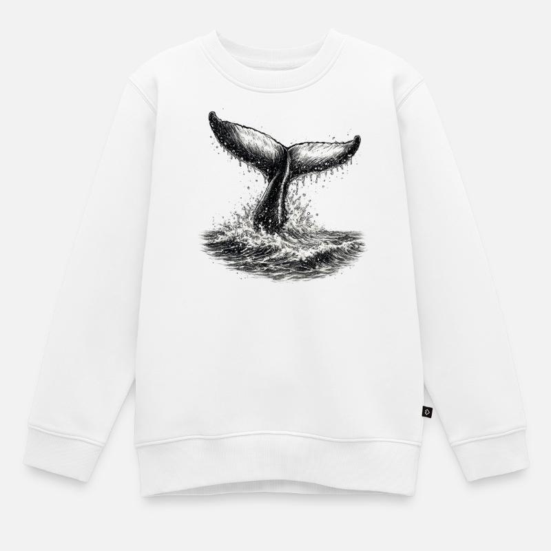 Dérive électorale - Sweat Premium enfant bio - blanc