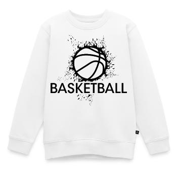 Logo de l’illustration de Basketball Blast Streetball - Sweat Premium enfant bio - blanc - Devant - AI Model Kid Male (0cm)
